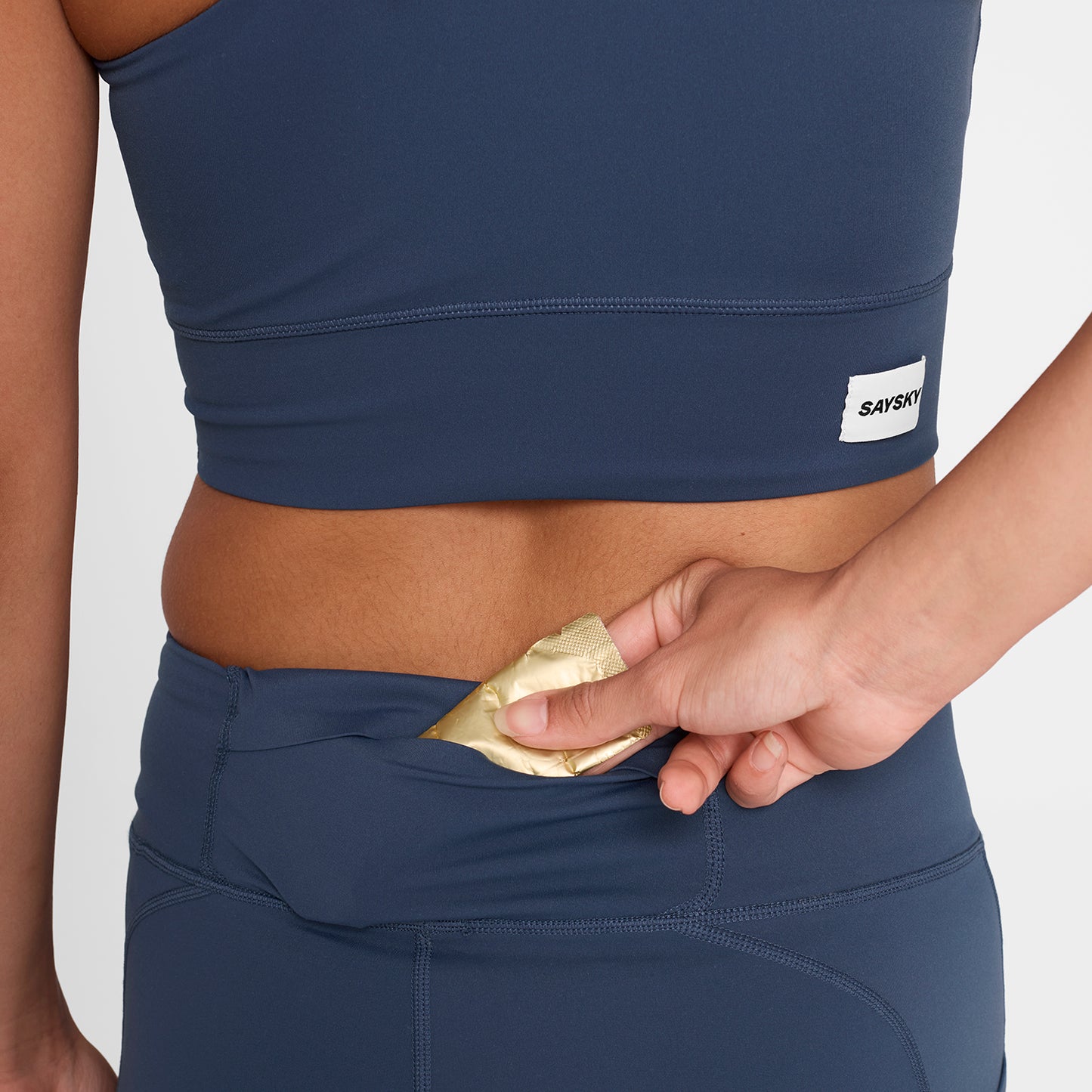 モーションタイツ OWRST50c222 W Motion+ Short Tights 9inch - Blue [レディーズ]