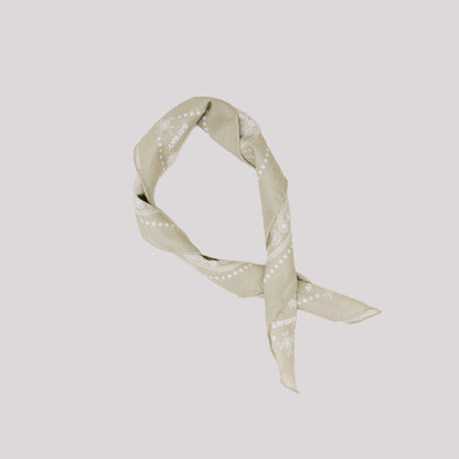 スカーフ MUASC03c801 Paisley Scarf - Beige [ユニセックス]