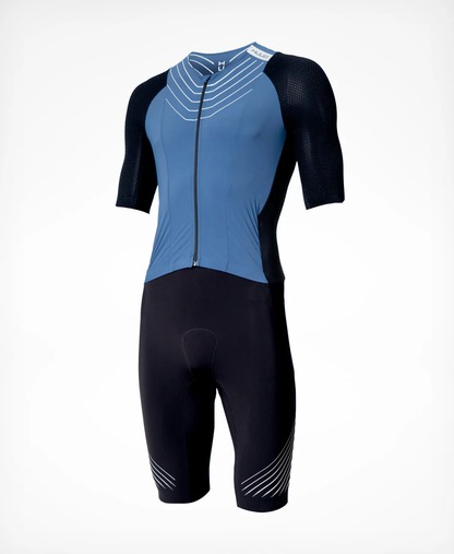 トライアスロンスーツ PINNLCSSB Pinnacle Trisuit - Steel Blue [メンズ]