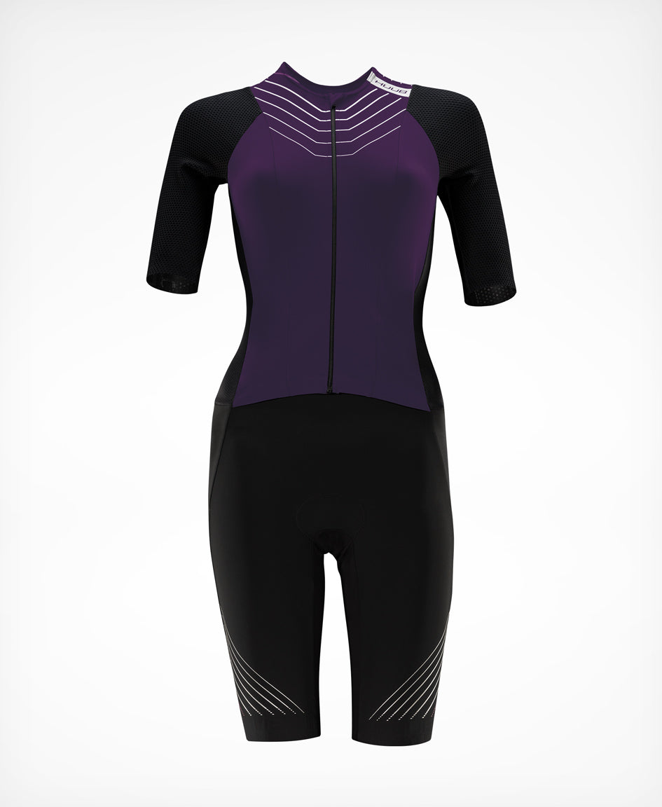 トライアスロンスーツ PINNWLCSBG Pinnacle Trisuit Women - Black/Grape [レディーズ]