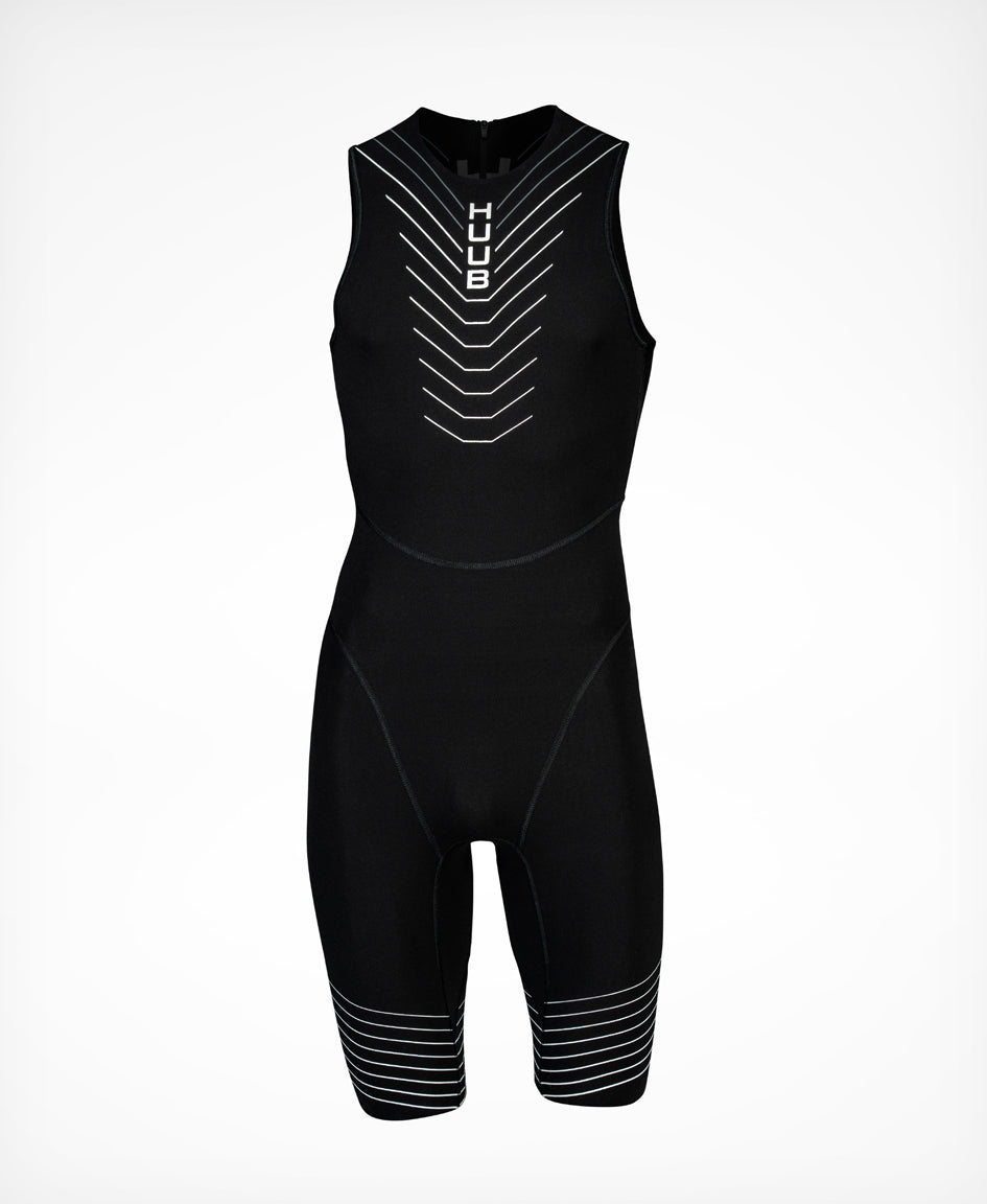 スイムスキン PINNSS Pinnacle Swimskin - Black/Blue/Silver [メンズ]