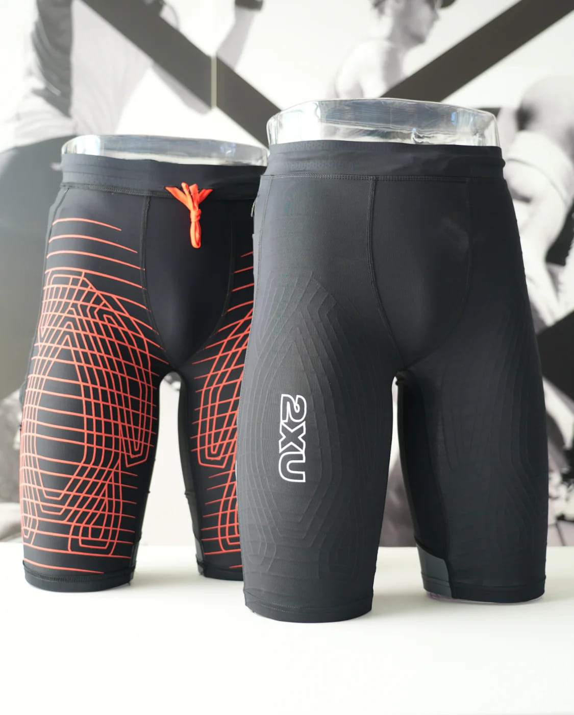 2xu ハーフタイツ Sサイズ メンズ MA7050B BLK/WRF □ 公式 □ 2XU/ツータイムズユー ショートタイツ MA7050b-BLK