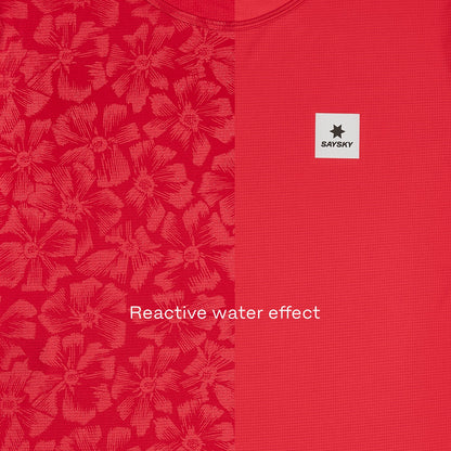 レースシングレット NMRSI60c1037 Reactive Flow Singlet - Red Aop [メンズ]
