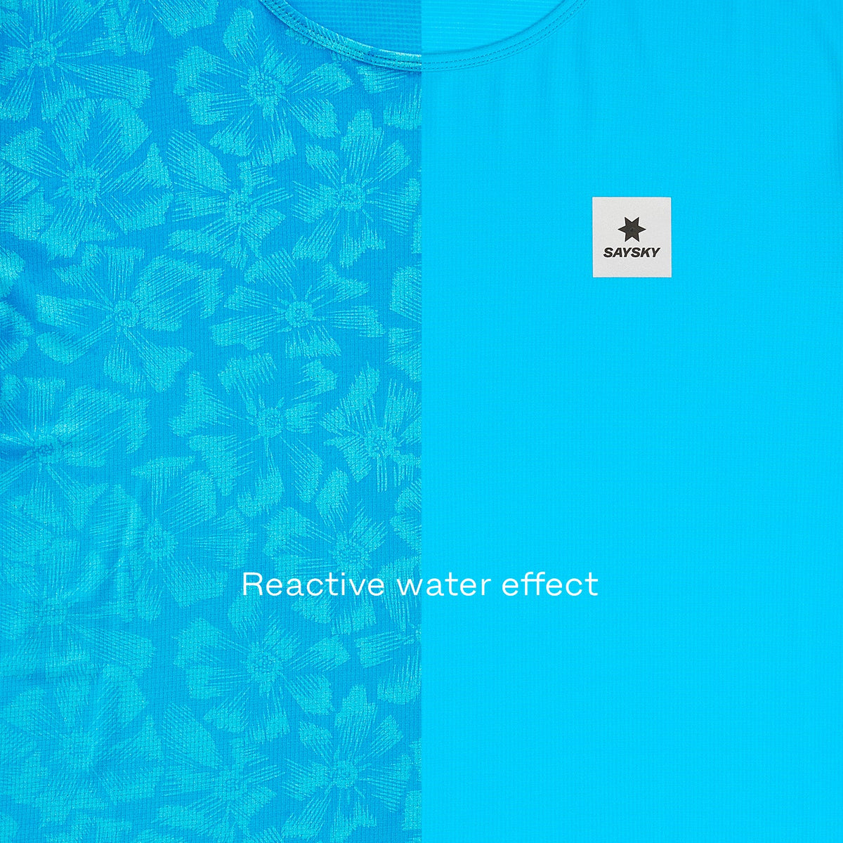 ランニングTシャツ NMRSS60c1045 Reactive Flow T-shirt - Blue Reactive Aop [メンズ]