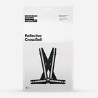 リフレクター BM-608 Reflective Cross Belt - Black