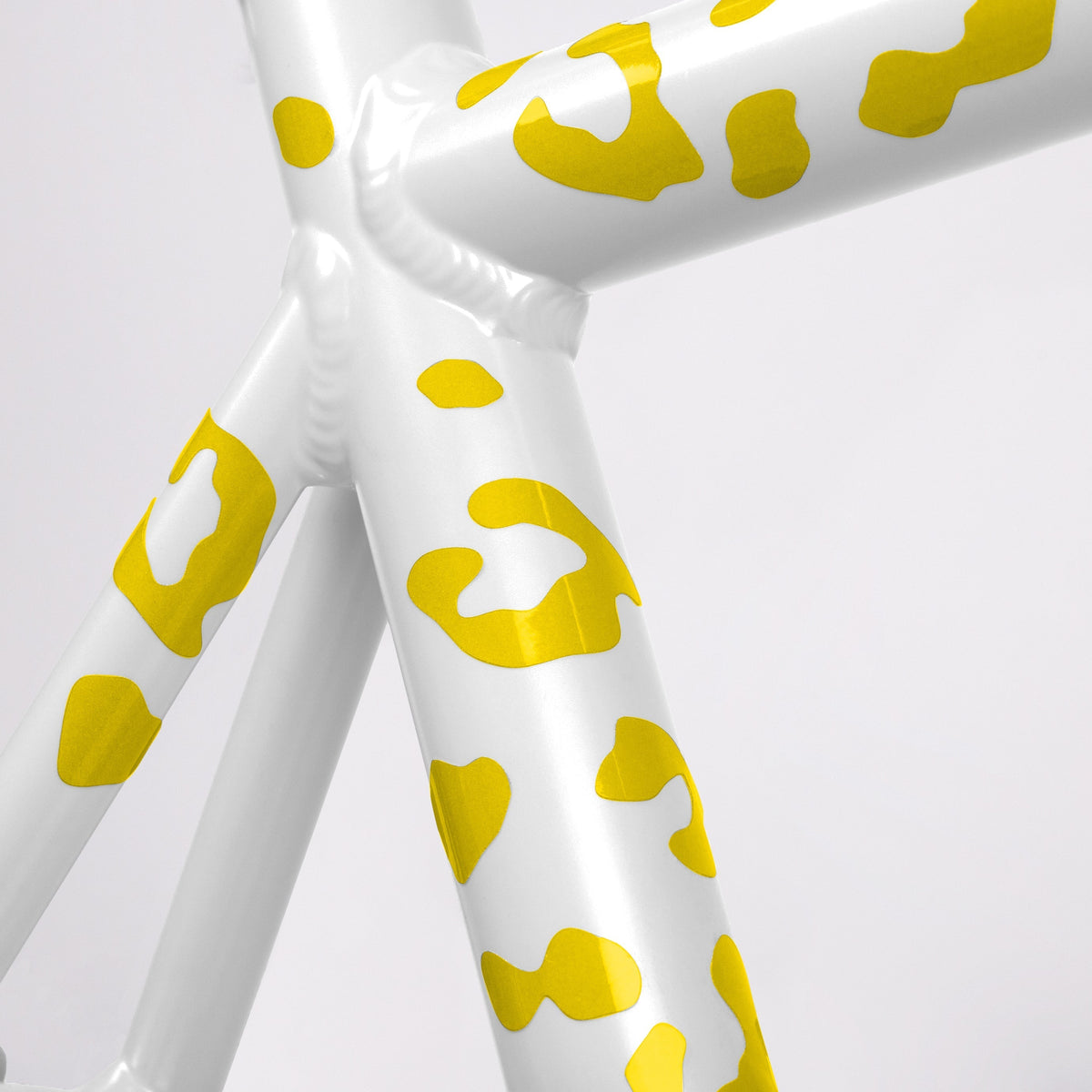 リフレクター BM-348 Reflective-stickers-leopard-print リフレクティブステッカー（豹柄） Reflective Stickers Leopard Print - Yellow