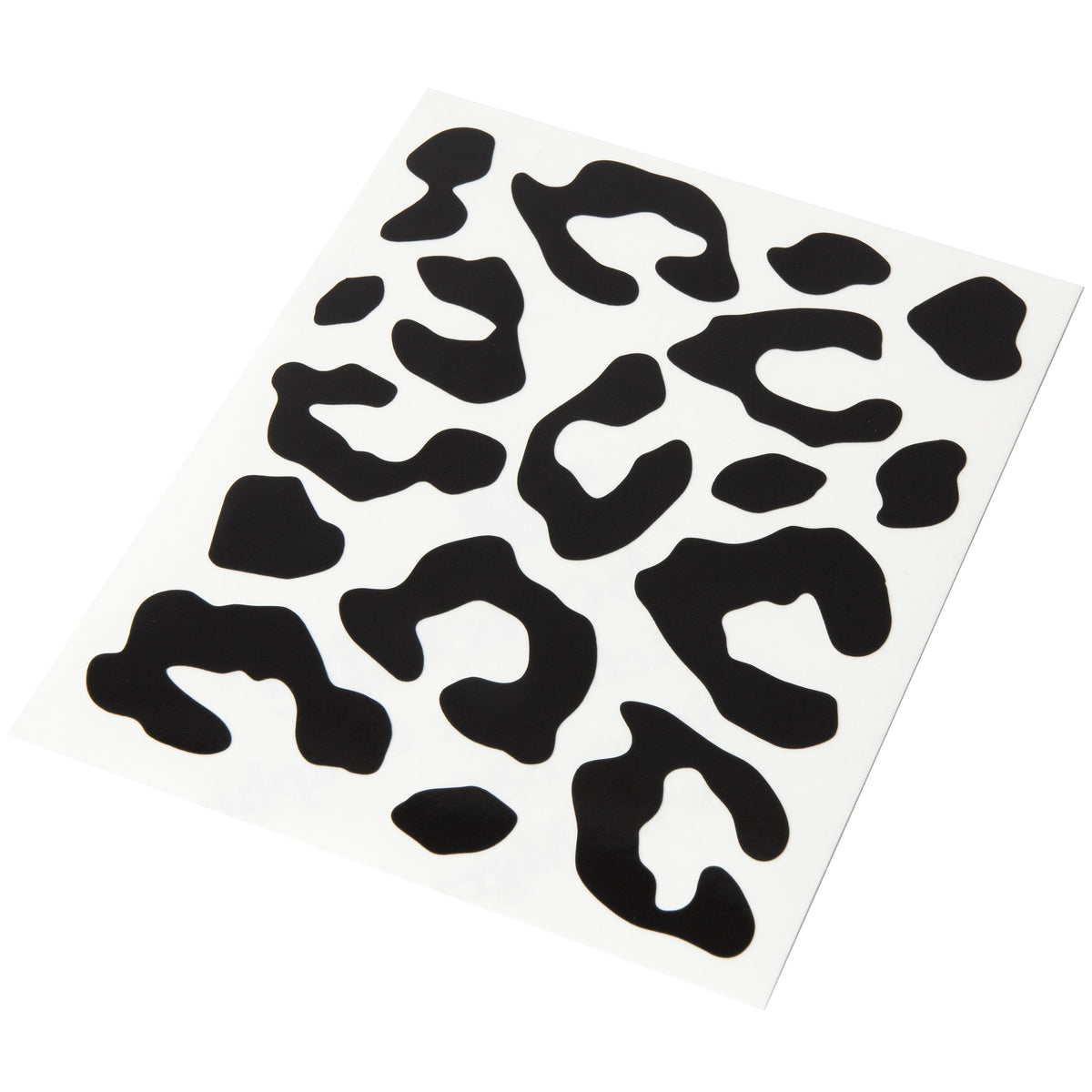 リフレクター BM-347 Reflective-stickers-leopard-print リフレクティブステッカー（豹柄） Reflective Stickers Leopard Print - Black