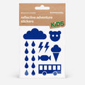 リフレクター BM-491 Reflective-stickers-adventure リフレクティブステッカー（アドベンチャー） Reflective Stickers Adventure - Blue