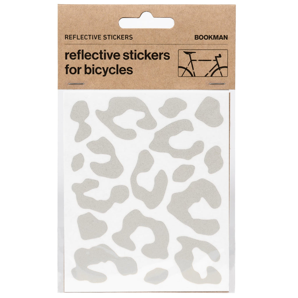 リフレクター BM-349 Reflective-stickers-leopard-print リフレクティブステッカー（豹柄） Reflective Stickers Leopard Print - White