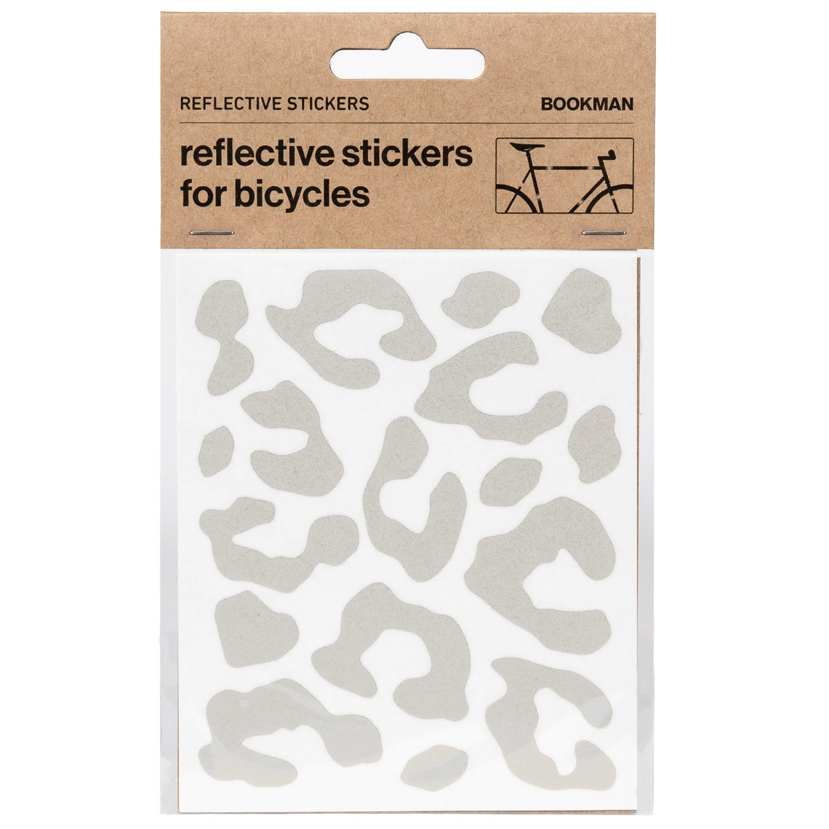 リフレクター BM-349 Reflective-stickers-leopard-print リフレクティブステッカー（豹柄） Reflective Stickers Leopard Print - White