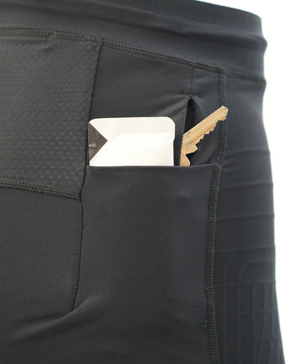 ロングタイツ MA7049b-BLK-WRF メンズ ライトスピード リアクト コンプレッションタイツ - Black/White Reflective [メンズ]