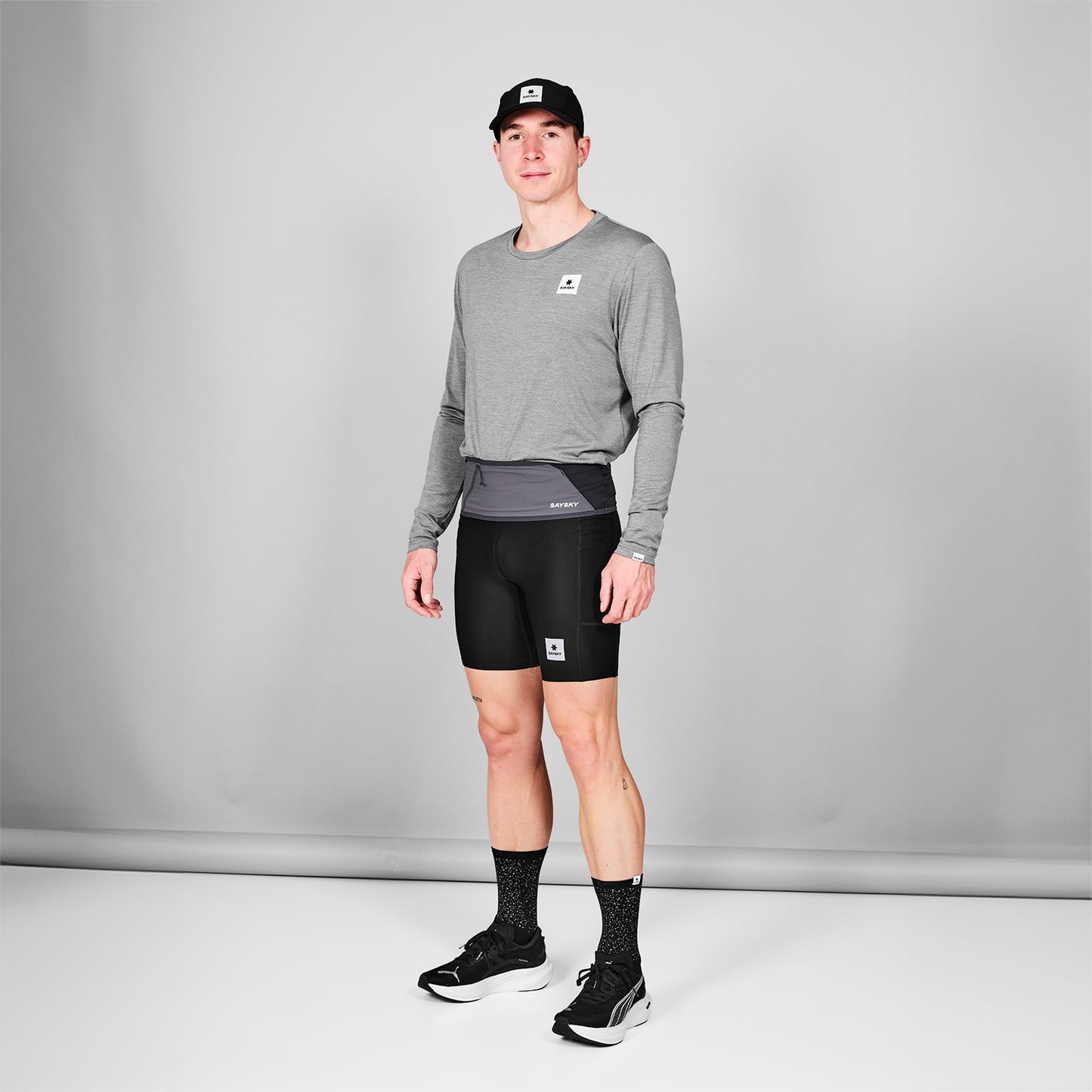 ランニングバッグ SA70005c901 Flow Belt - Black [ユニセックス]