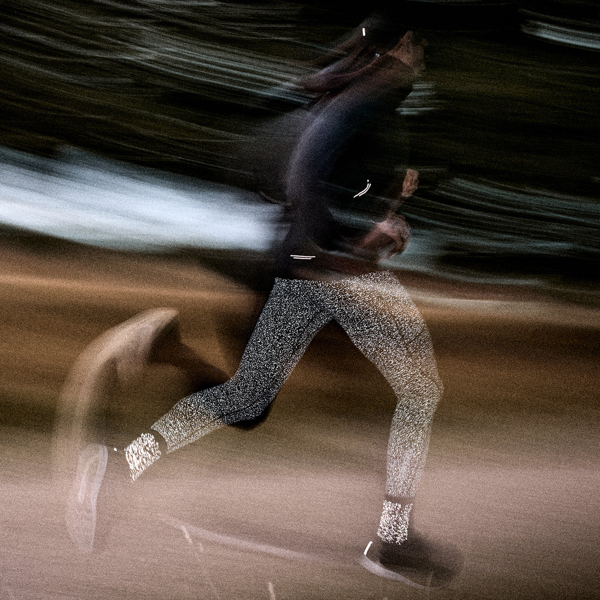 ランニングソックス SA80006c901 Reflective Combat High Socks - Black [ユニセックス]