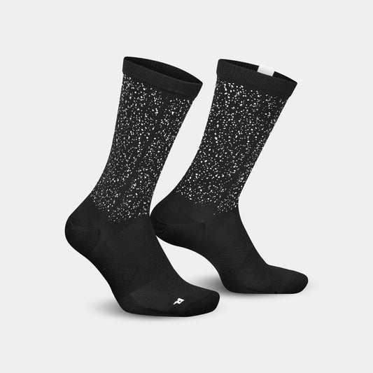 ソックス SA80006c901 Reflective Combat High Socks - Black [ユニセックス]