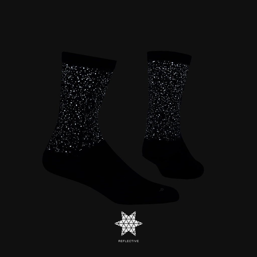 ランニングソックス SA80006c901 Reflective Combat High Socks - Black [ユニセックス]