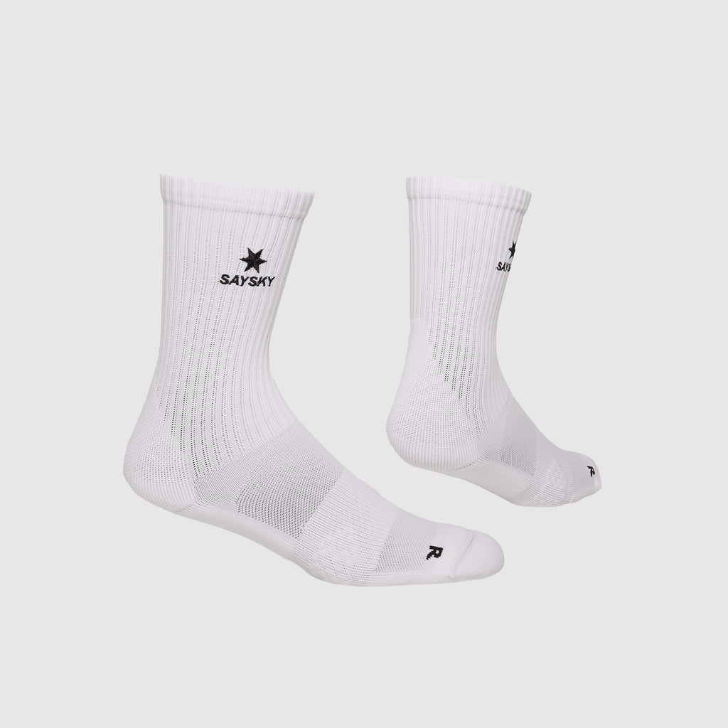 ランニングソックス SA80011c101 Pace High Socks - White [ユニセックス]