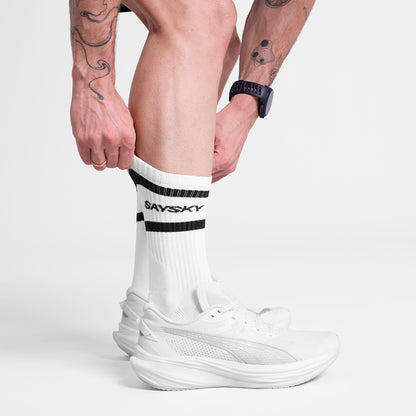 ソックス SA80012c101 Pace High Socks - White [ユニセックス]
