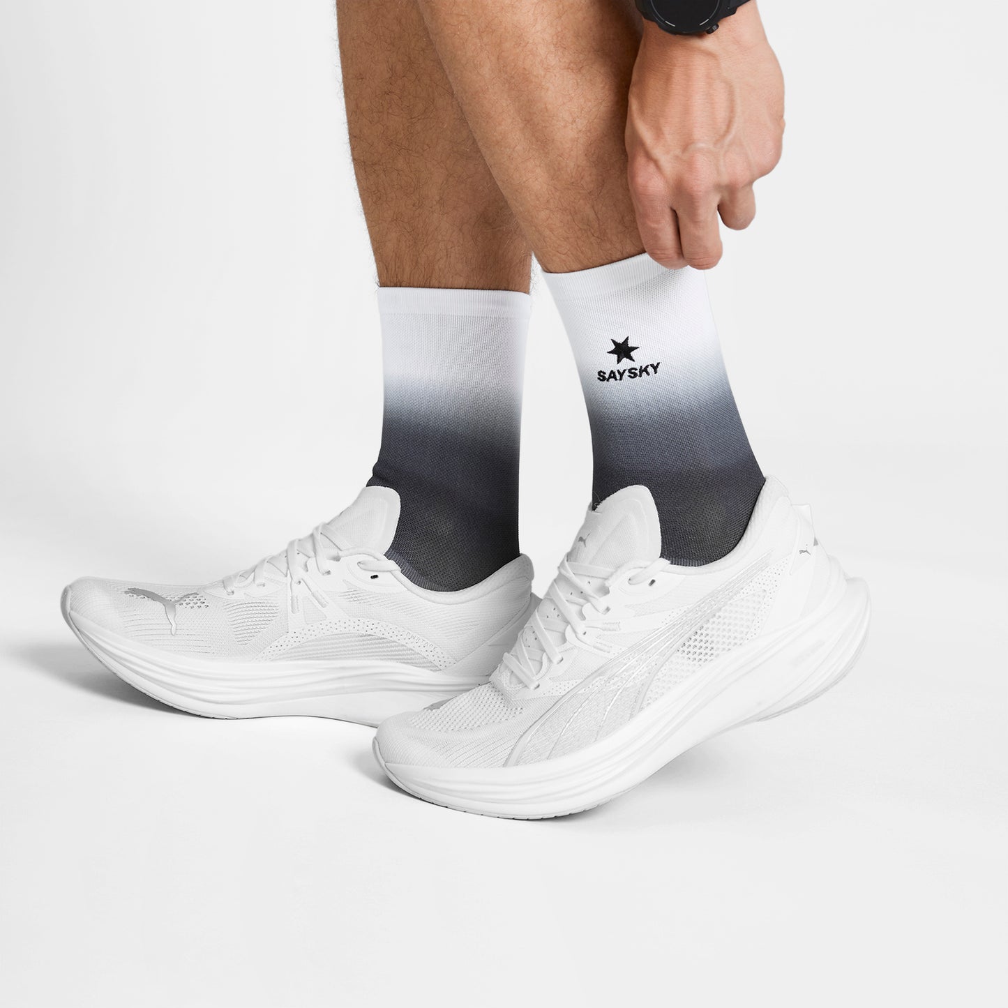 ランニングソックス SA80024c901 Combat High Socks - Black [ユニセックス]