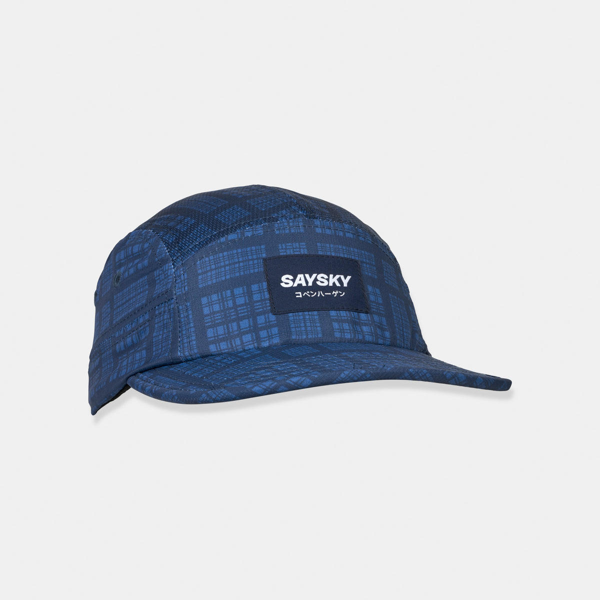ランニングキャップ SA85004c1077 Combat Cap - Blue Checker [ユニセックス]