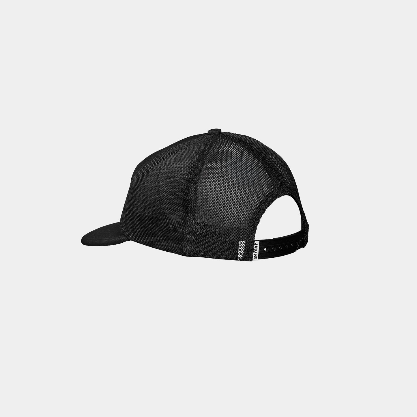 ランニングキャップ SA85012c901 Trucker Hybrid Cap - Black [ユニセックス]