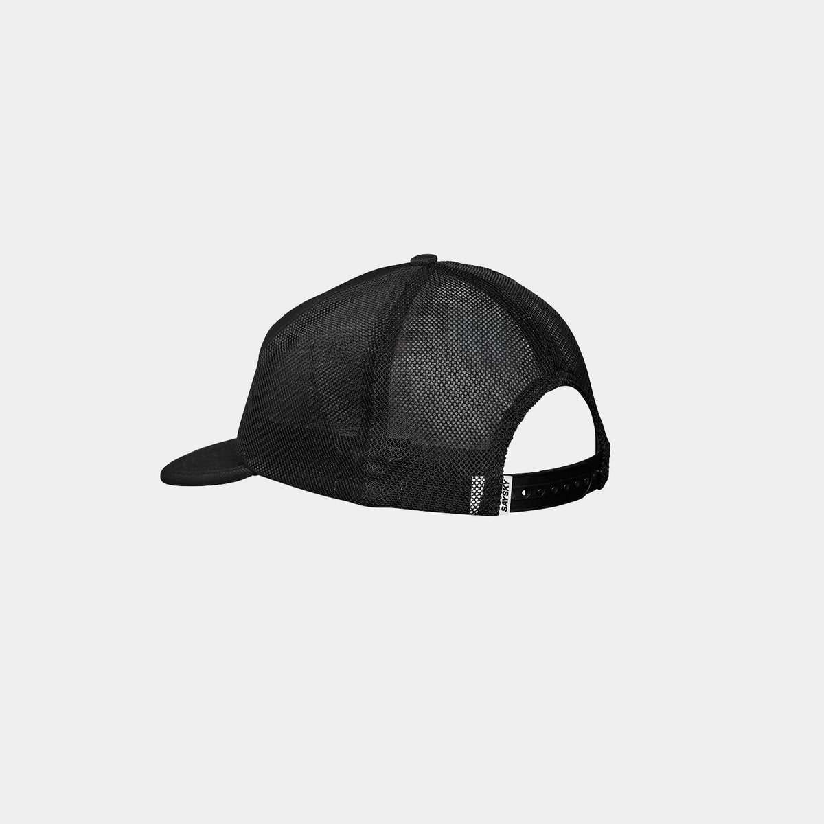 ランニングキャップ SA85012c901 Trucker Hybrid Cap - Black [ユニセックス]