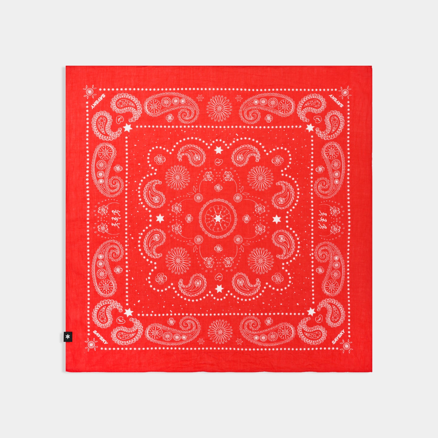 バンダナ SA90003c510 Bandana - Red [ユニセックス]