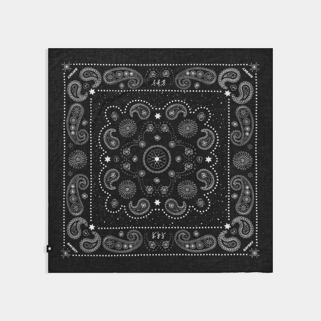 バンダナ SA90003c901 Bandana - Black [ユニセックス]