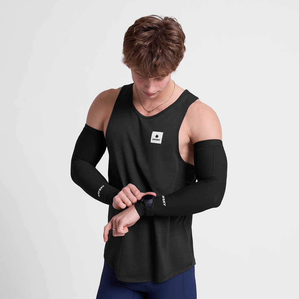 アームガード SA90005c901 Combat Rib Sleeves - Black [ユニセックス]