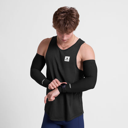 アームガード SA90005c901 Combat Rib Sleeves - Black [ユニセックス]