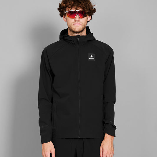 ランニングジャケット SM10001c901 Clean Pace Flex Hooded Jacket - Black [メンズ]