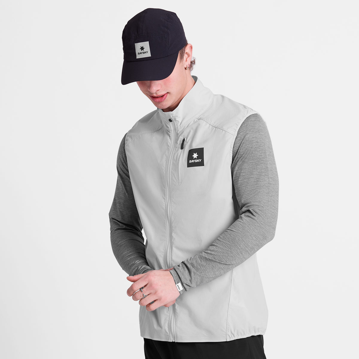 ランニングベスト SM10003c610 Clean Pace Flex Vest - Grey [メンズ]