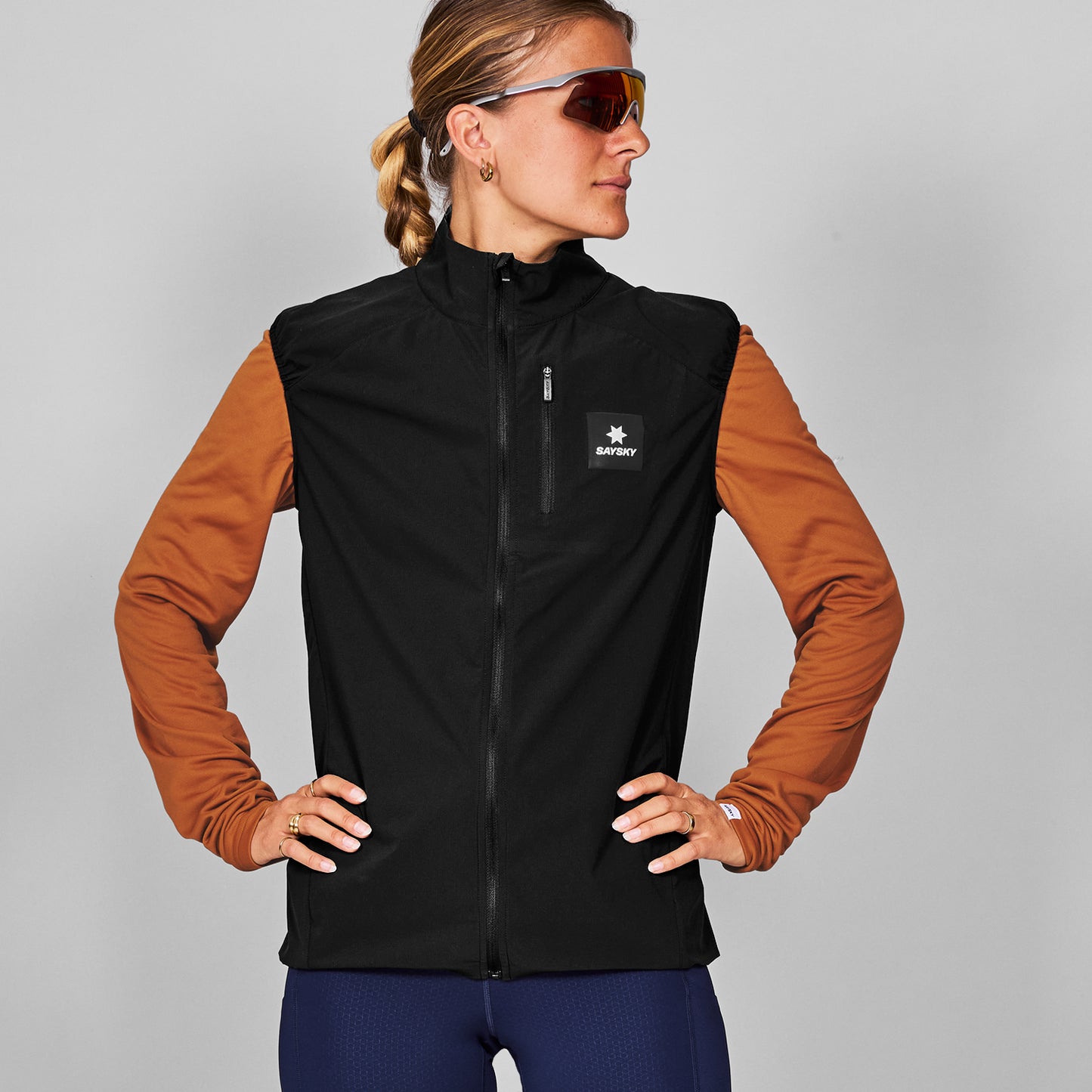 ランニングベスト SM10003c901 Clean Pace Flex Vest - Black [メンズ]