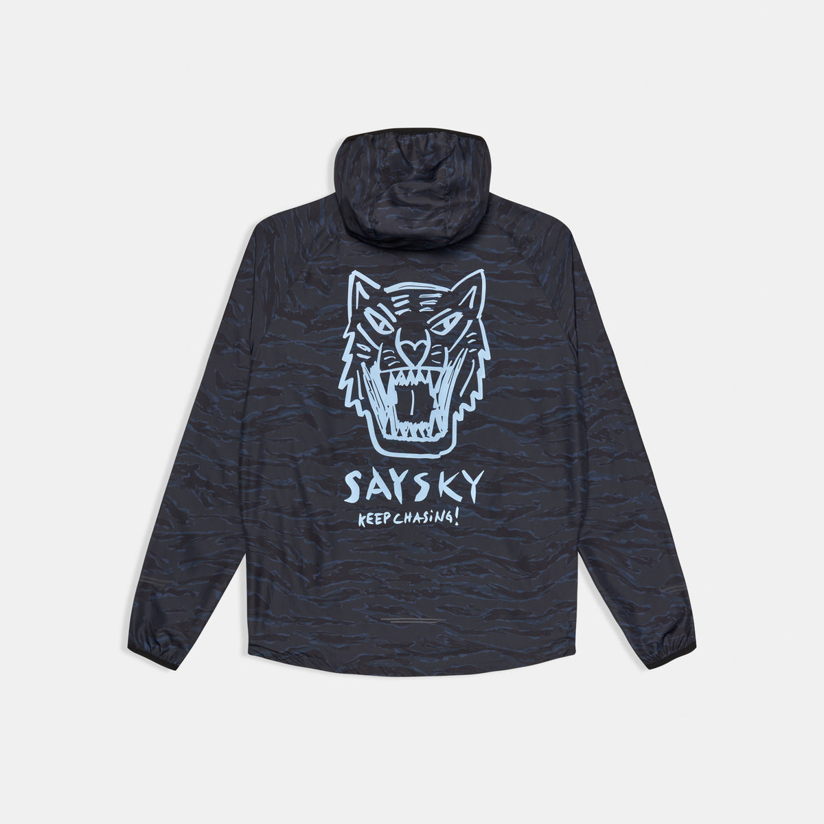 ランニングジャケット SM10006c1080 Tiger Pace Jacket - Black Camo [メンズ]