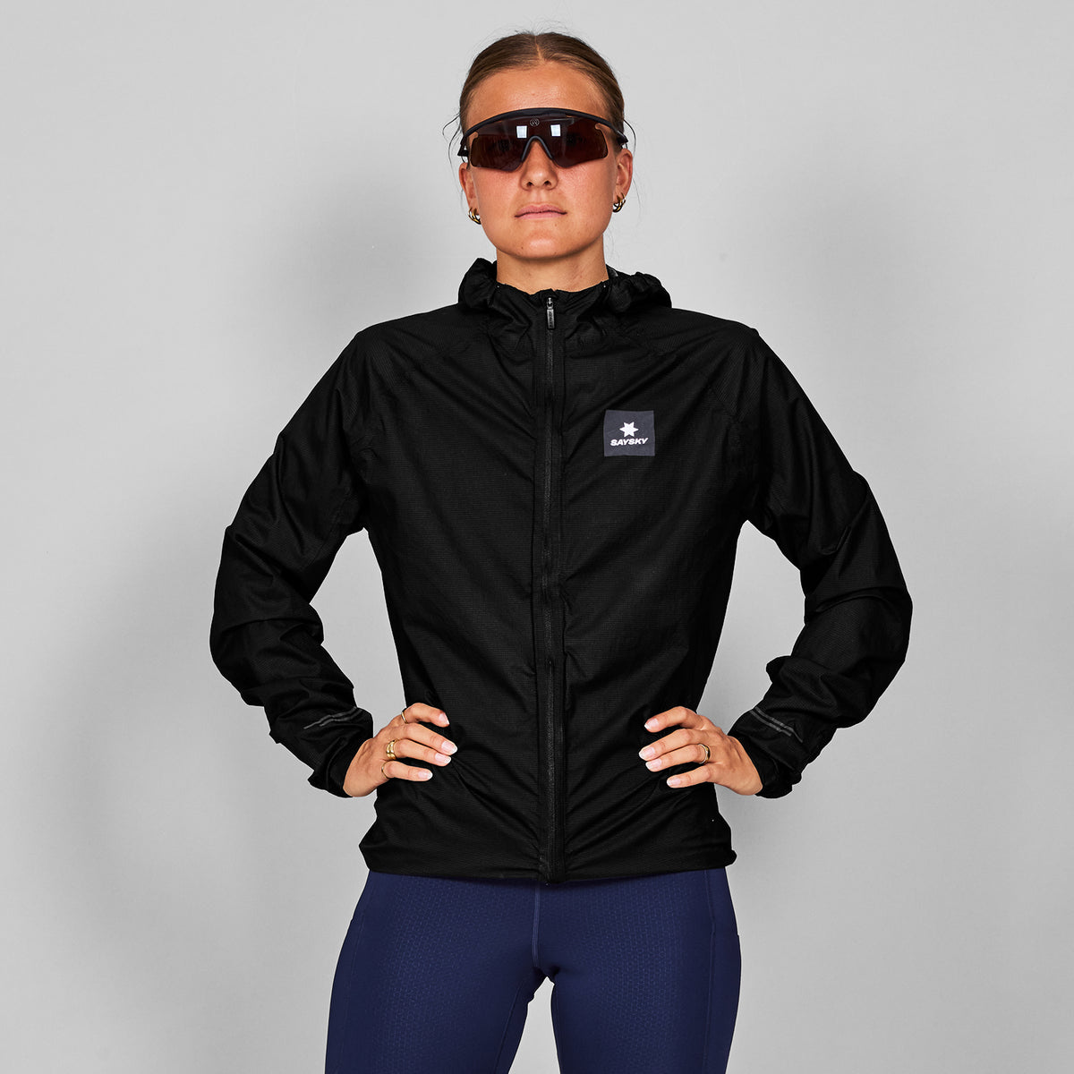ランニングジャケット SM10016c901 Flow 2.5l Waterproof Jacket - Black [メンズ]