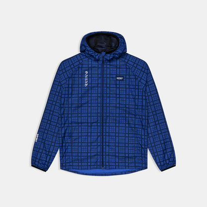 ランニングジャケット SM10019c1077 Checker Pace Jacket - Blue Checker [メンズ]