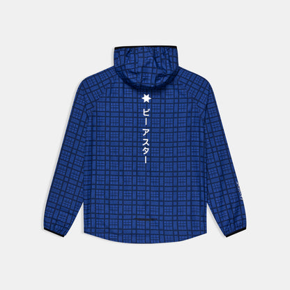 ランニングジャケット SM10019c1077 Checker Pace Jacket - Blue Checker [メンズ]