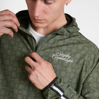 ランニングジャケット SM10020c1079 Couture Pace Jacket - Green Aop [メンズ]