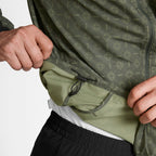 ランニングジャケット SM10020c1079 Couture Pace Jacket - Green Aop [メンズ]