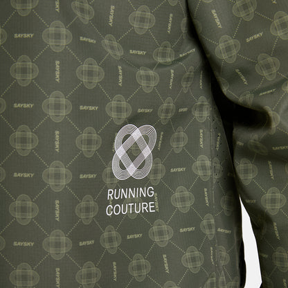 ランニングジャケット SM10020c1079 Couture Pace Jacket - Green Aop [メンズ]