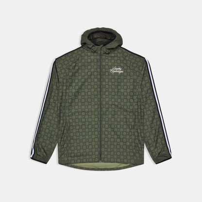 ランニングジャケット SM10020c1079 Couture Pace Jacket - Green Aop [メンズ]