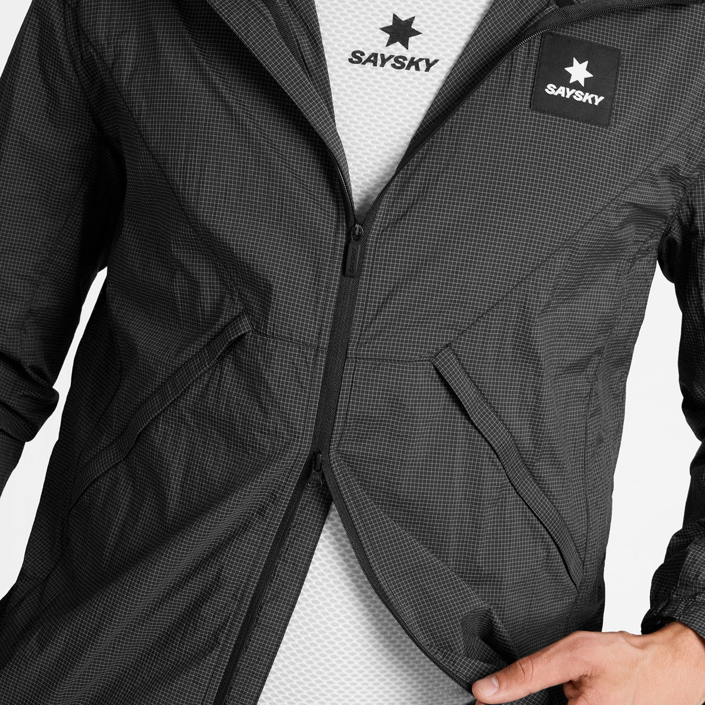 ランニングジャケット SM10021c901 Pace Tech Jacket - Black [メンズ]