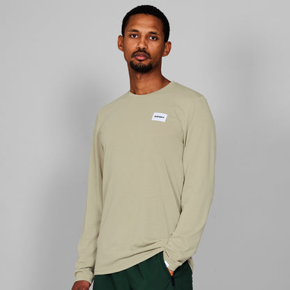 モーションTシャツ（ロングスリーブ） SM20001c801 Clean Motion Long Sleeve - Beige [メンズ]