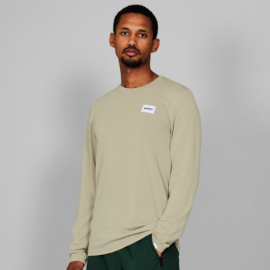 モーションTシャツ（ロングスリーブ） SM20001c801 Clean Motion Long Sleeve - Beige [メンズ]