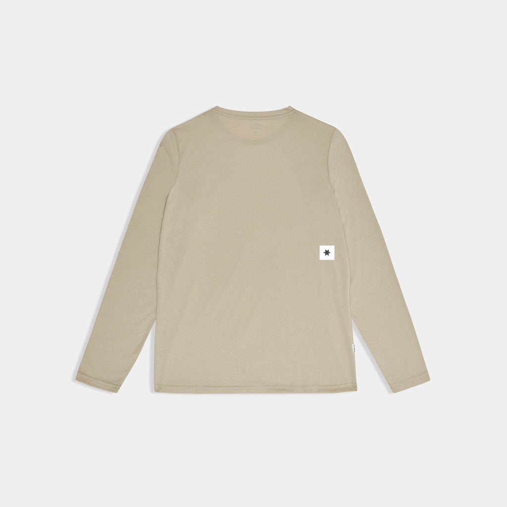 モーションTシャツ（ロングスリーブ） SM20001c801 Clean Motion Long Sleeve - Beige [メンズ]