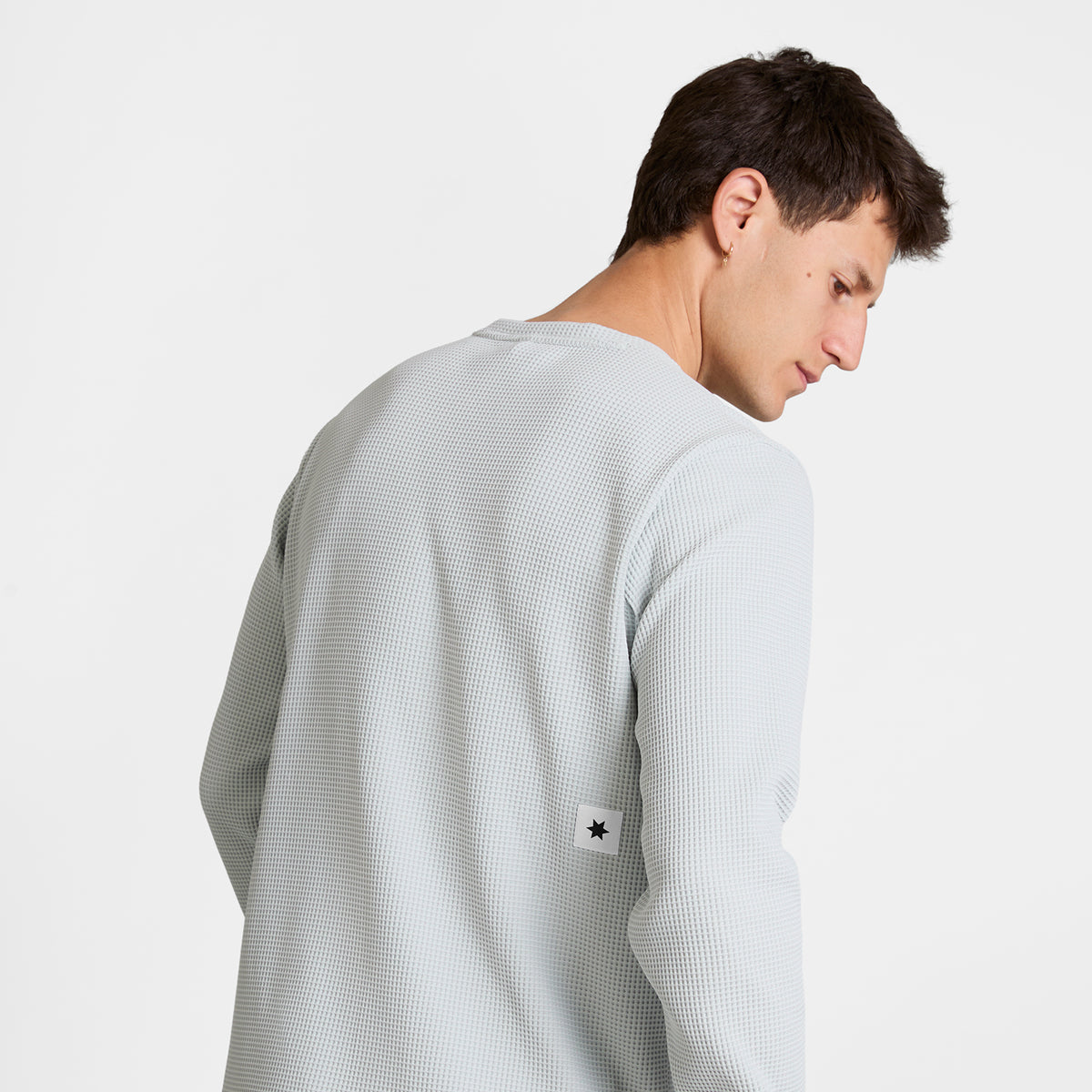 モーションTシャツ（ロングスリーブ） SM20002c610 Motion Waffle Long Sleeve - Grey [メンズ]