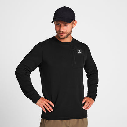 スウェット SM20003c901 Motion Tech Crew Neck - Black [メンズ]