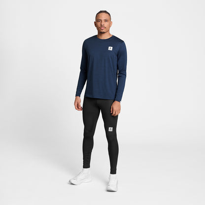 ランニングTシャツ（ロングスリーブ） SM20004c2001 Clean Pace Long Sleeve - Blue [メンズ]