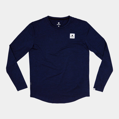 ランニングTシャツ（ロングスリーブ） SM20004c2001 Clean Pace Long Sleeve - Blue [メンズ]