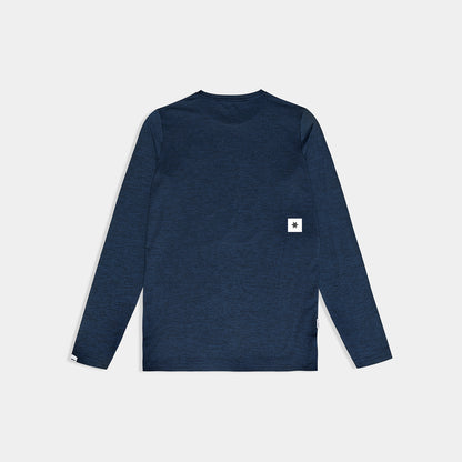 ランニングTシャツ（ロングスリーブ） SM20004c2001 Clean Pace Long Sleeve - Blue [メンズ]