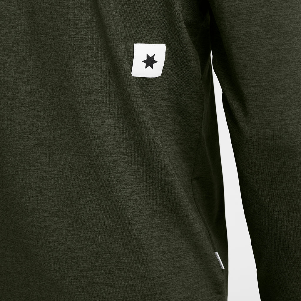 ランニングTシャツ（ロングスリーブ） SM20004c3001 Classic Pace Long Sleeve - Green [メンズ]